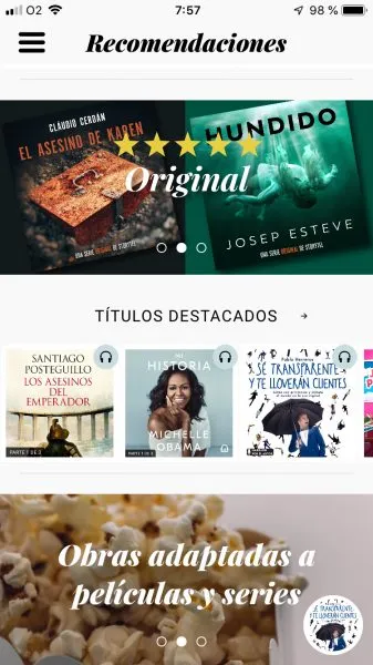 En Storytel tienes cerca de 3.000 libros en español, entre los que hay muchos audiolibros recomendables, como "Sé transparente y te lloverán clientes"