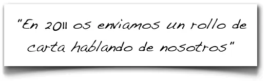 En2011osenviamosunrollodecarta