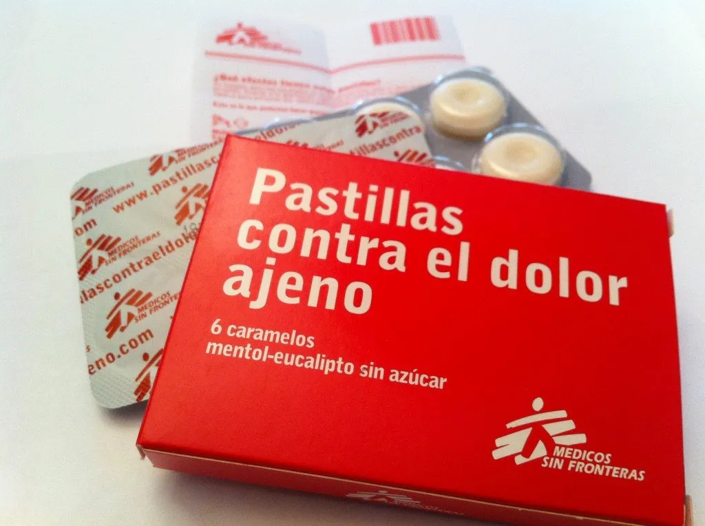 Pastillas contra el dolor ajeno MSF