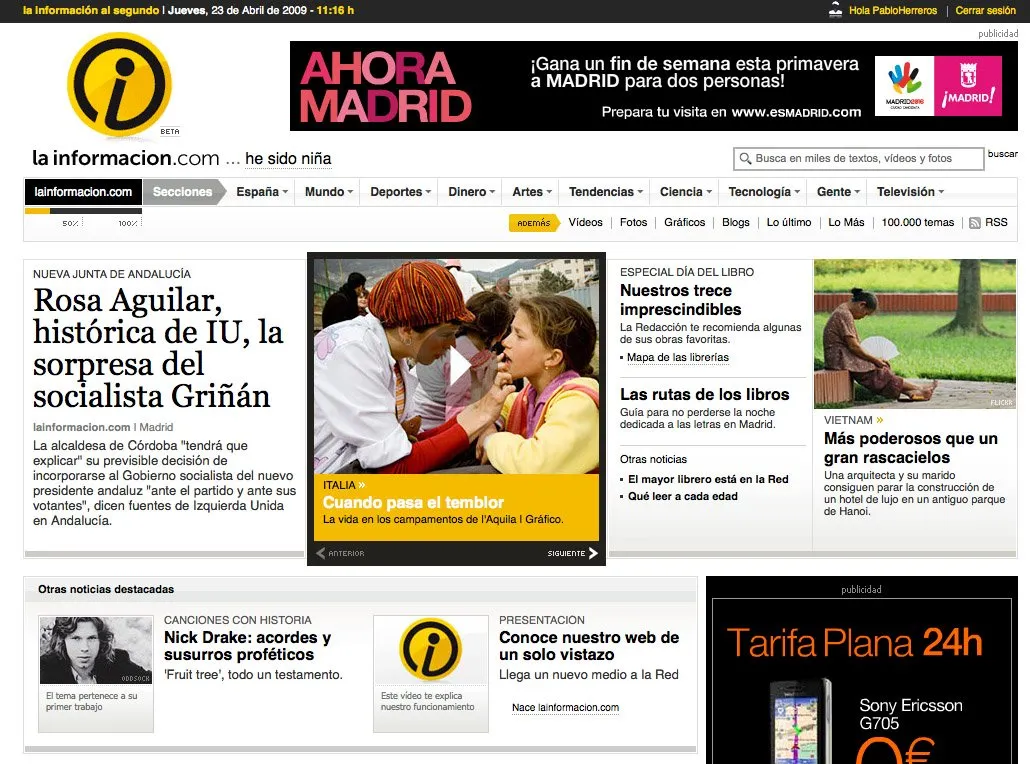 Portada Lainformacion.com Portada Lainformacion.com